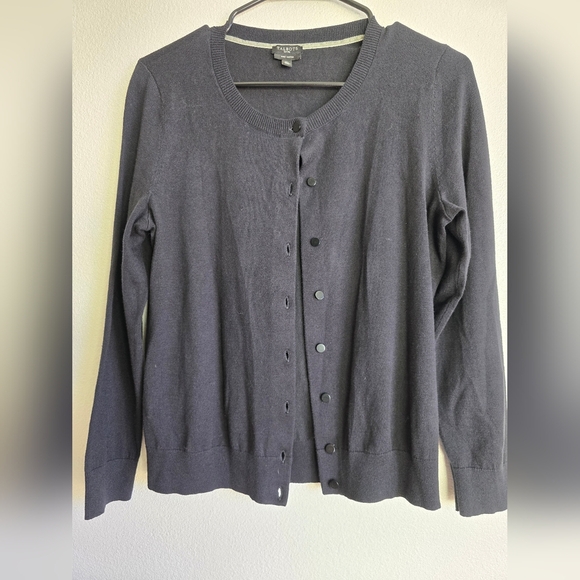 Black Cardigan Sweater - Picture 3 of 6